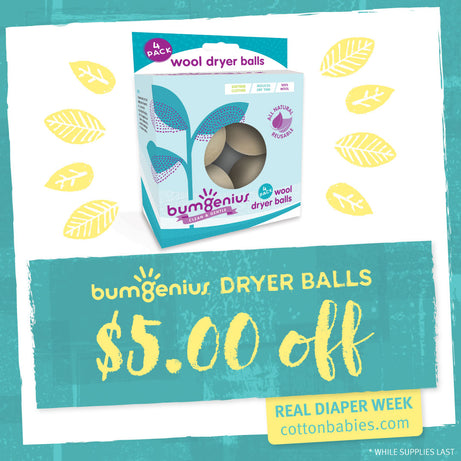 bumGenius Wool Dryer Balls