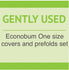 Cotton Babies USED - Gently Used Econobum Snap OS Covers and Econobum Prefold set