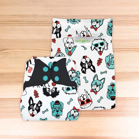 Flip Diaper Cover - The Doodles Collection
