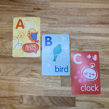 Printed Genius Series Alphabet Flashcards