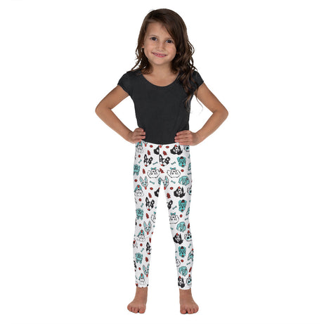 Doodles Collection Little Kid Leggings - Pawsome