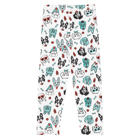 Doodles Collection Little Kid Leggings - Pawsome