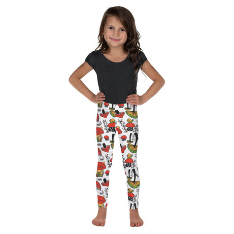 Doodles Collection Little Kid Leggings - SHROOMazing