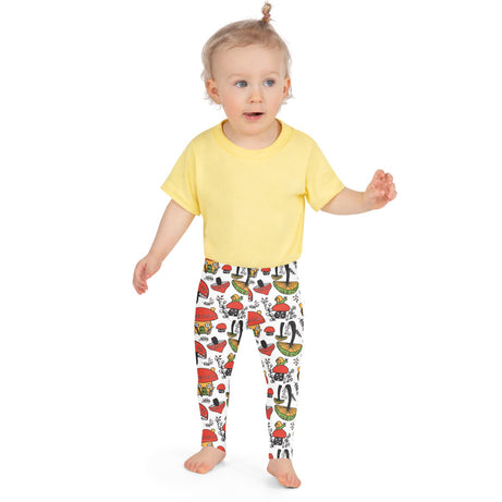 Doodles Collection Little Kid Leggings - SHROOMazing