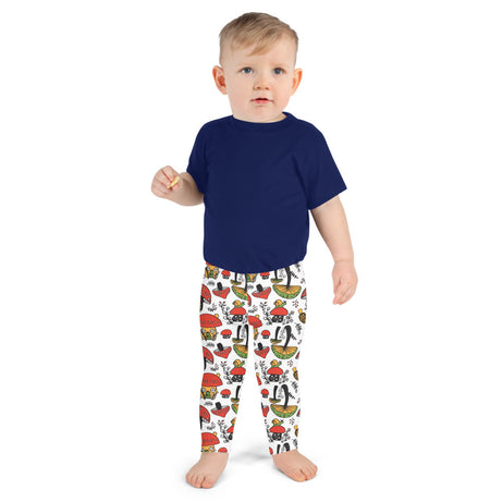 Doodles Collection Little Kid Leggings - SHROOMazing