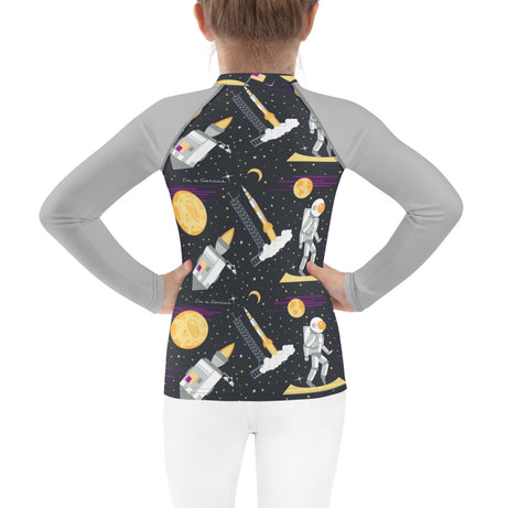 bumGenius Summer Swimwear Little Kid Rash Guard - Neil