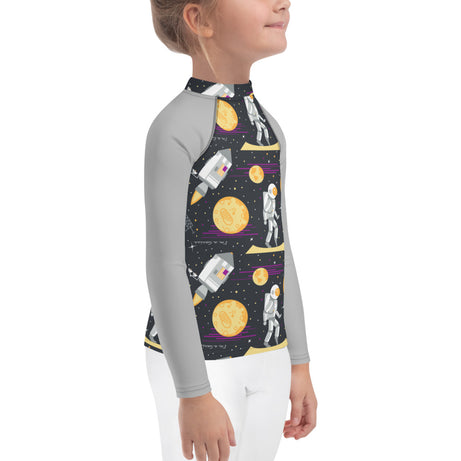 bumGenius Summer Swimwear Little Kid Rash Guard - Neil