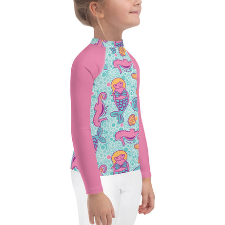 bumGenius Summer Swimwear Little Kid Rash Guard - Marie