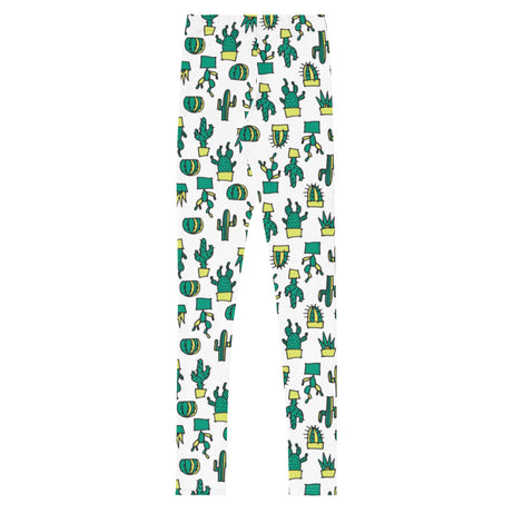 Doodles Collection Big Kid Leggings - CACTacular