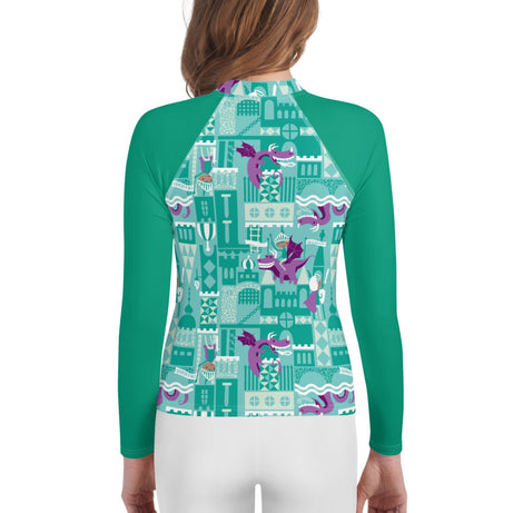 bumGenius Big Kid Rash Guard - Equiano