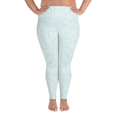 Plus Size Adult Leggings - Little Bit of Love