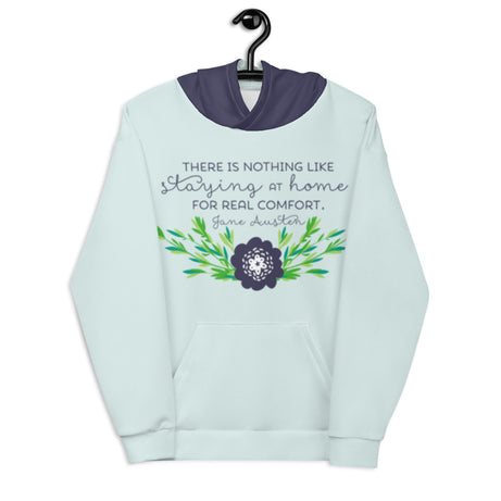 Genius Series Adult Hoodie - Jane Austen Staying At Home