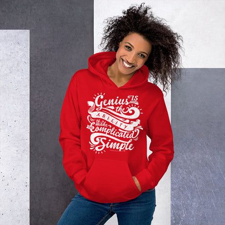 Genius Series Adult Hoodie - Defining Genius