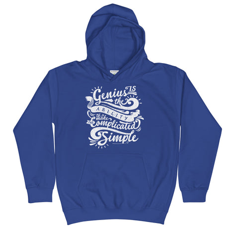 Genius Series Kid Hoodie - Defining Genius