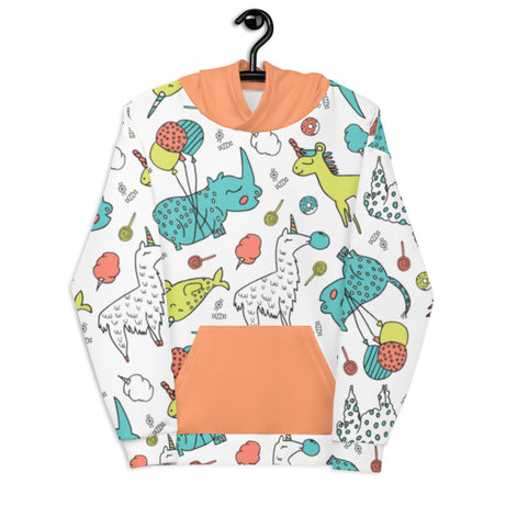 Doodles Collection Adult Hoodie - CANDicorn