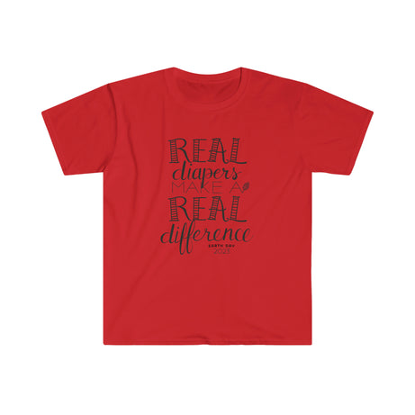 "Real Diapers" - Earth Day T-Shirt