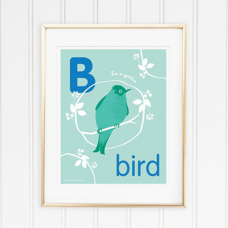 Genius Series Art Print - Letter B