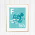 Genius Series Art Print - Letter F