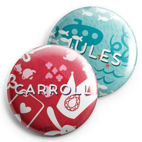 Genius Series Pins - Jules/Carroll