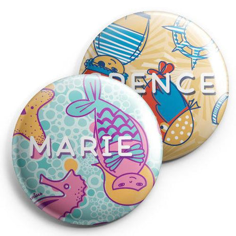 Genius Series Pins - Spence/Marie