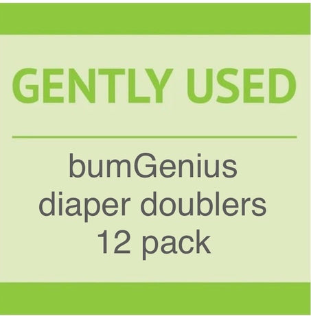 Cotton Babies USED - Gently Used bG Diaper Doublers - 12 pack