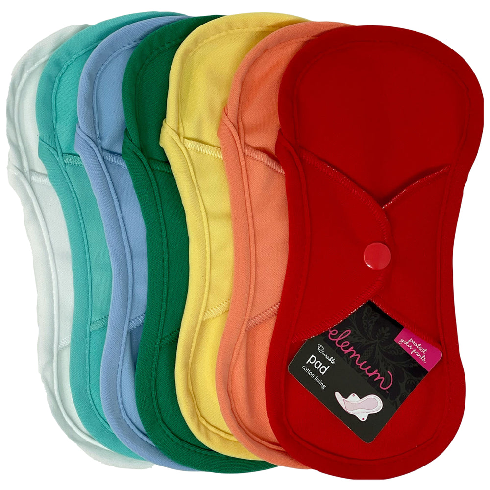 Elemum Reusable Pads Cotton Babies
