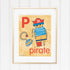 Genius Series Art Print - Letter P