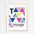 Genius Series Art Print - Letter T