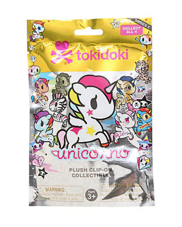 Tokidoki Unicorno Plush Clip-On Collectible Series 1