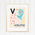 Genius Series Art Print - Letter V