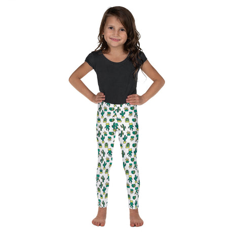 Doodles Collection Little Kid Leggings - CACTacular