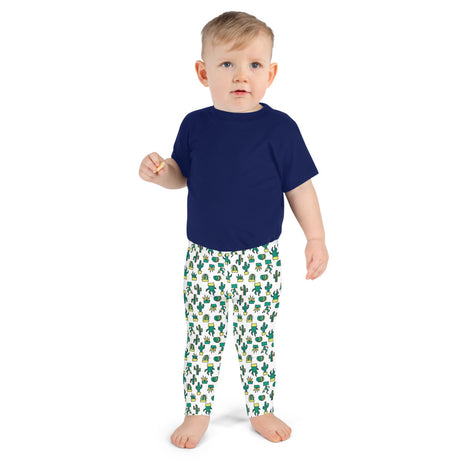 Doodles Collection Little Kid Leggings - CACTacular