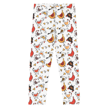 Doodles Collection Little Kid Leggings - EGGcellent