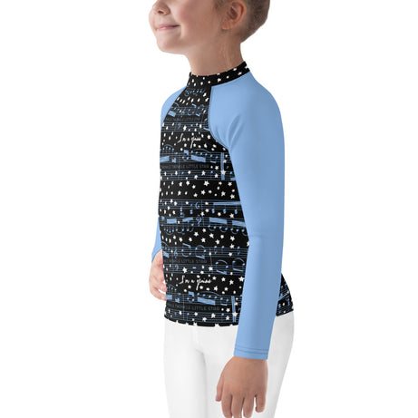 bumGenius Little Kid Rash Guard - Wolfgang