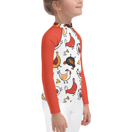 bumGenius Summer Swimwear Little Kid Rash Guard - EGGcellent