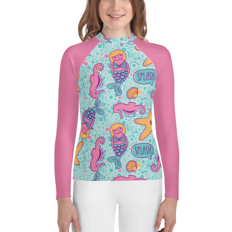 bumGenius Big Kid Rash Guard - Marie