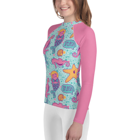 bumGenius Big Kid Rash Guard - Marie