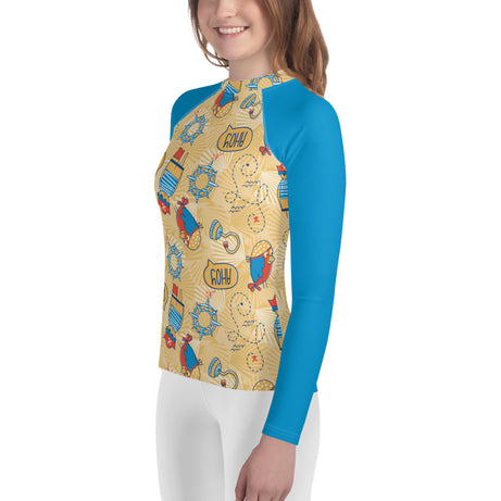 bumGenius Big Kid Rash Guard - Spence