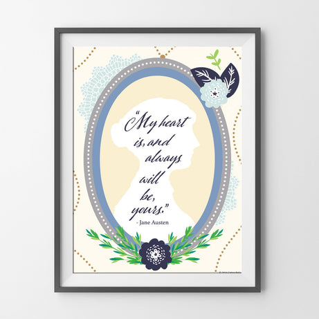 Genius Series Art Print - Austen Poster