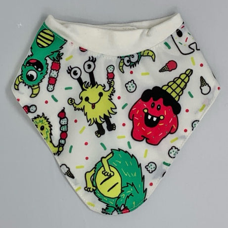 SECONDS: bumGenius Bandana Bibs - The Doodles Collection