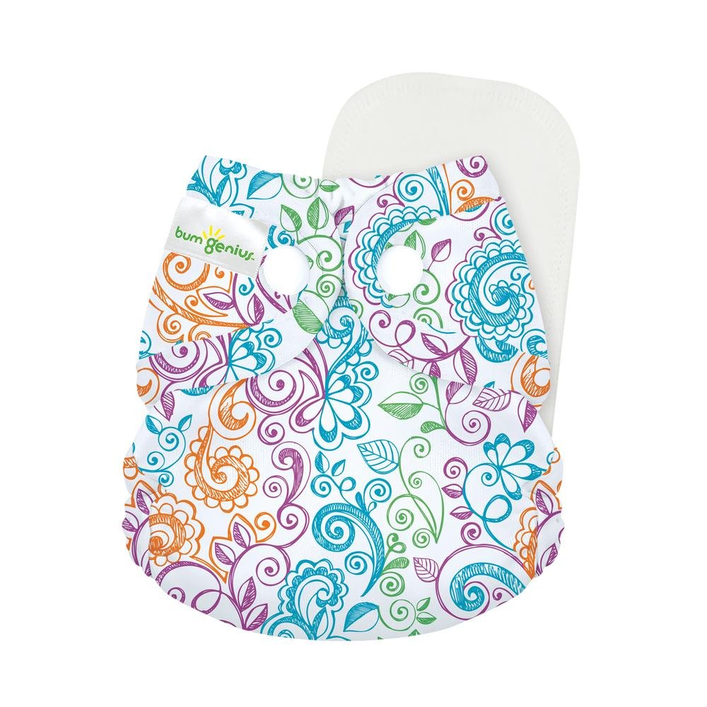 Bumgenius littles 2024 newborn cloth diaper