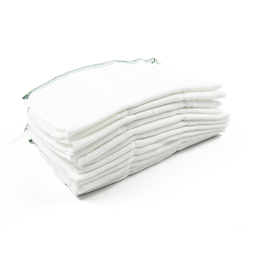 Essentials White Washcloth, 12, Cotton Sold by at Home