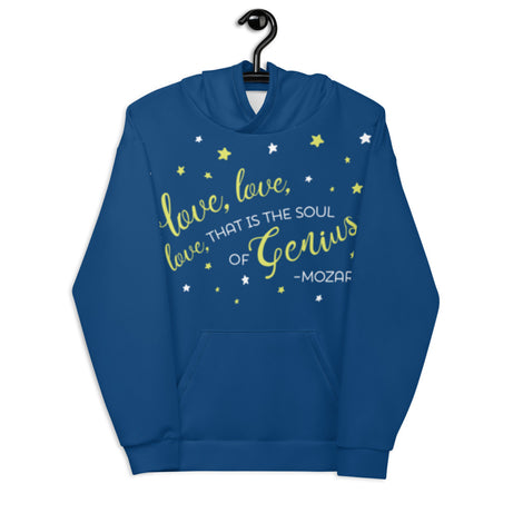 Genius Series Adult Hoodie - For The Love of Mozart