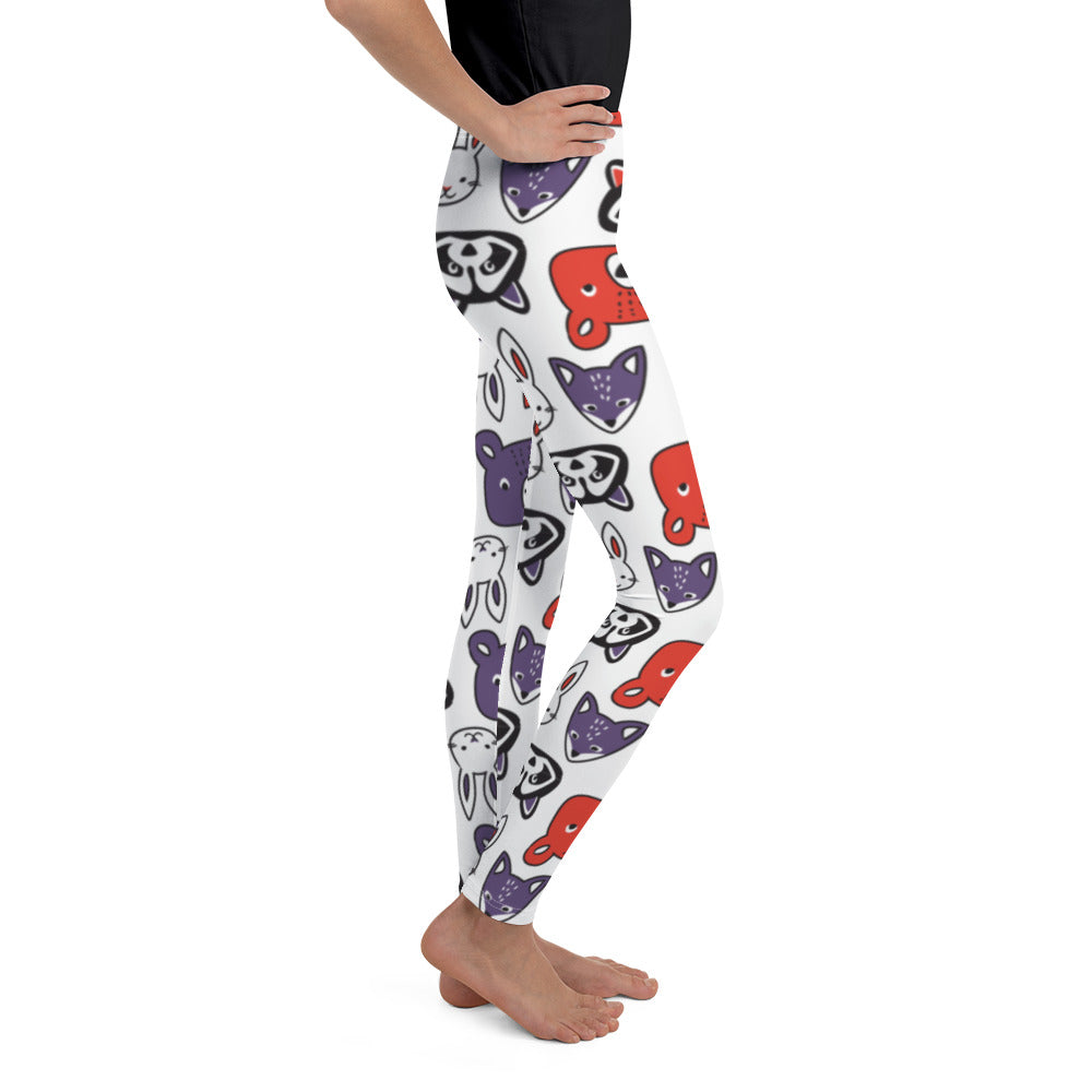 Doodles Collection Big Kid Leggings - BeWILDering – Cotton Babies