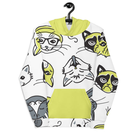 Doodles Collection Adult Hoodie - CATtitude