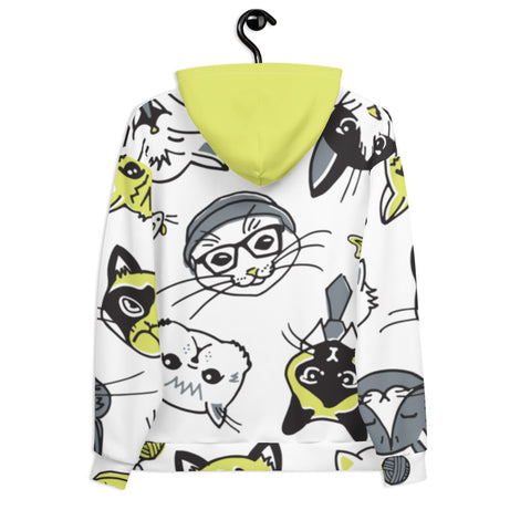 Doodles Collection Adult Hoodie - CATtitude