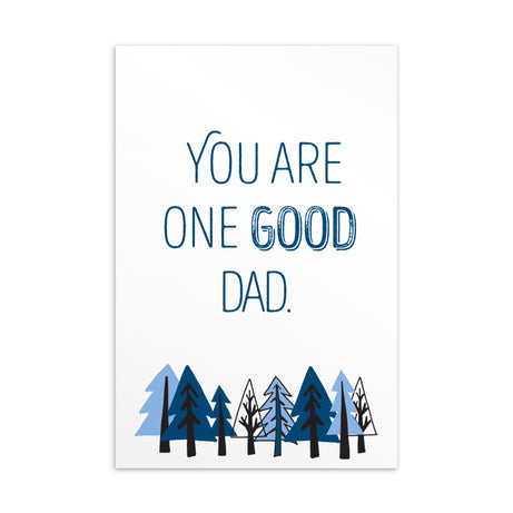 TREEmendously Good Dad - Postcards