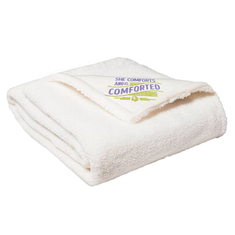 Cotton Babies Fluffy Blanky - She Comforts and is Comforted